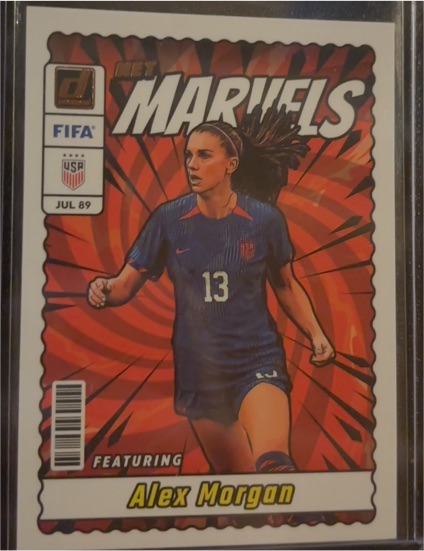 2021 Donruss Next Marvels #JUL 89 Alex Morgan — front
