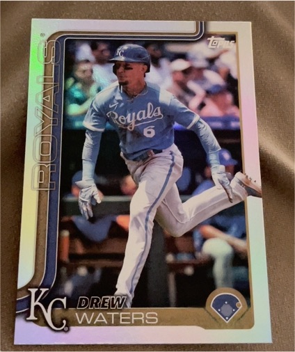 2022 Topps #6 Drew Waters — front