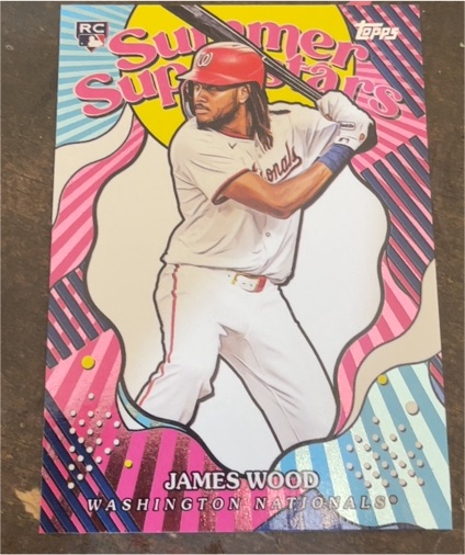 2022 Topps Summer Superstars #SS-22 James Wood — front