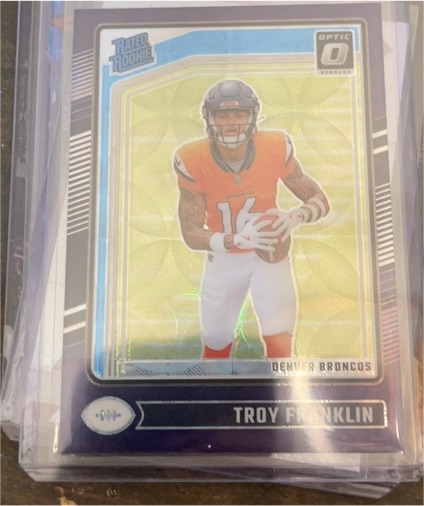2022 Donruss Optic #16 Troy Franklin — front