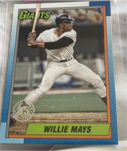 1990 Topps #35 Willie Mays — front