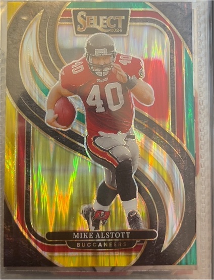 2024 Select Mike Alstott Buccaneers — front