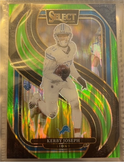 2024 Panini Select #S-31 Kerby Joseph — front