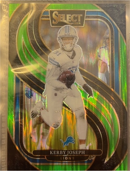 2024 Panini Select #S Kerby Joseph — front