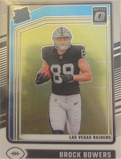 2022 Donruss Optic #89 Brock Bowers — front