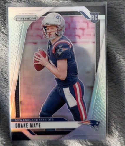 2022 Panini Prizm #308 Drake Maye — front