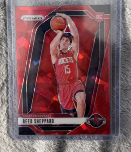 2022 Panini Prizm #15 Reed Sheppard — front
