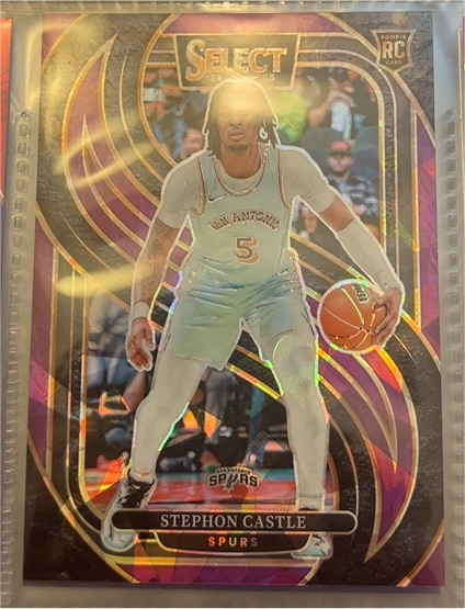 2022 Panini Select #5 Stephon Castle — front