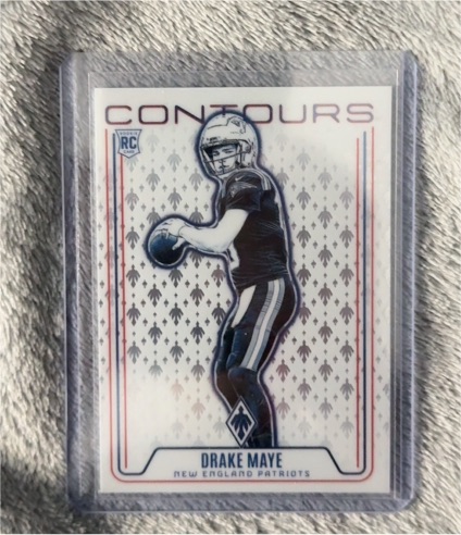 2023 Panini Contours #Contours Drake Maye — front