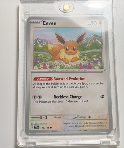 2014 Pokémon #143 Eevee — front