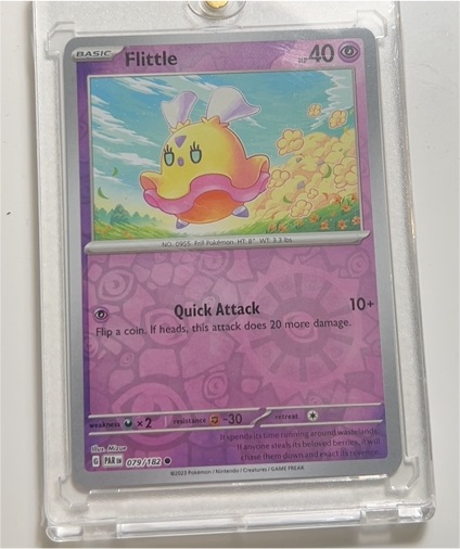 2023 Pokémon Scarlet & Violet Paldea Evolved #079 Flittle — front