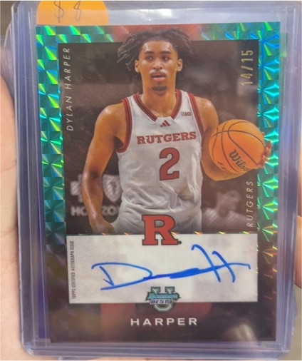 2022 Panini Contenders Draft Picks #14 Dylan Harper — front