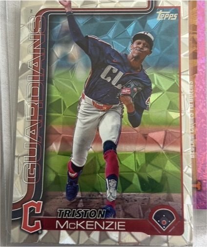 2022 Topps Triston McKenzie — front