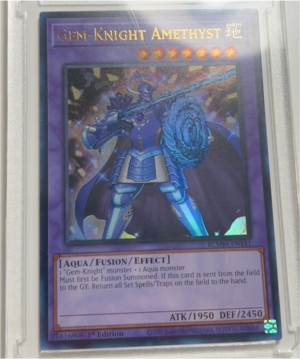 2020 Yu-Gi-Oh! BMMN-EN018 Gem-Knight Amethyst — front