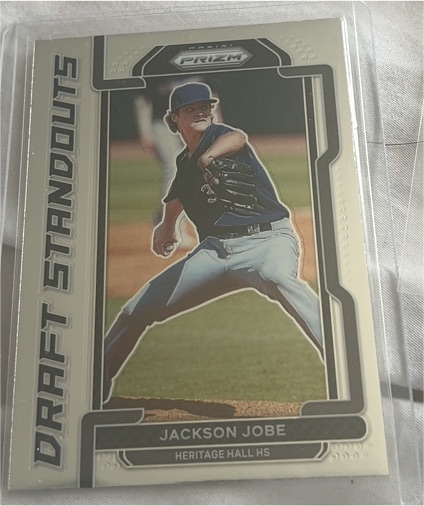 2022 Panini Prizm Draft Standouts Jackson Jobe — front
