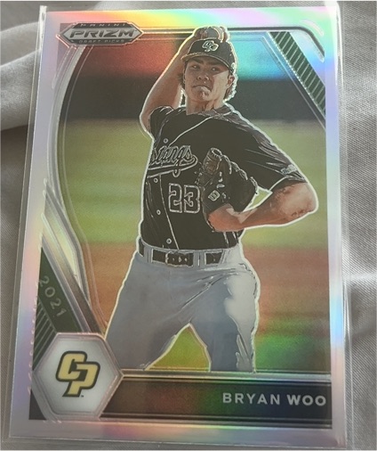 2021 Panini Prizm Bryan Woo — front