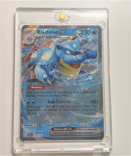 2012 Pokémon Black & White Plasma Storm #30 Blastoise ex — front