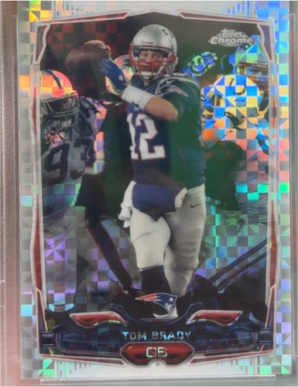 2009 Topps Chrome #TC-12 Tom Brady — front