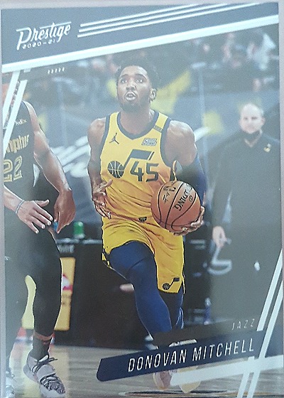 2020 Panini Prestige #45 Donovan Mitchell — front