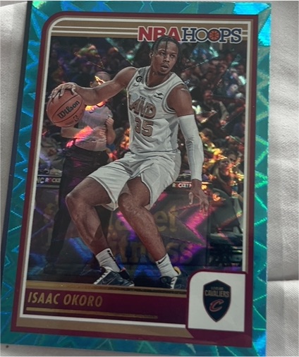 2021 Panini NBA Hoops #35 Isaac Okoro — front