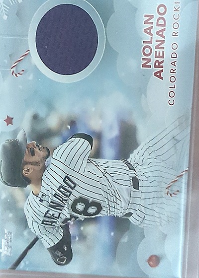 2022 Topps Holiday #TA-NA Nolan Arenado — front
