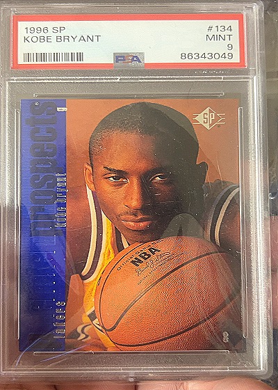 1996 SP #134 Kobe Bryant — front