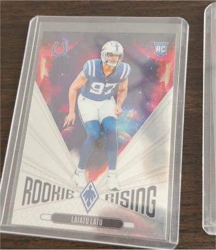 2022 Panini Rookie Rising #Laiatu Latu — front