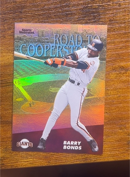 1993 Sports Illustrated Road to Cooperstown Barry Bonds — front