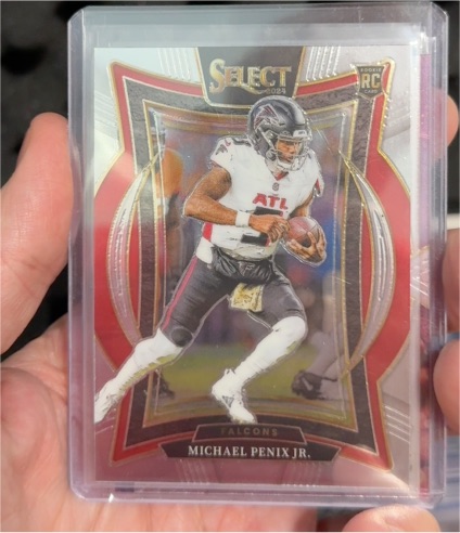 2022 Panini Select #RC Michael Penix Jr. — front
