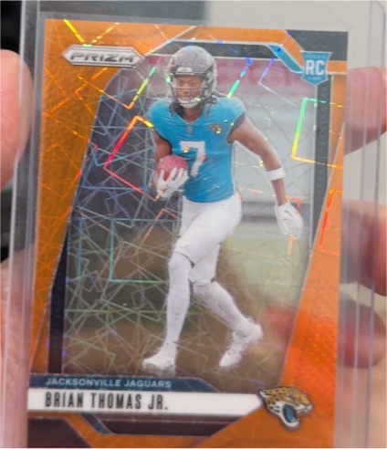 2021 Panini Prizm #395 Brian Thomas Jr. — front