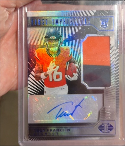 2020 Panini First Impressions #FI-TB Teddy Bridgewater — front