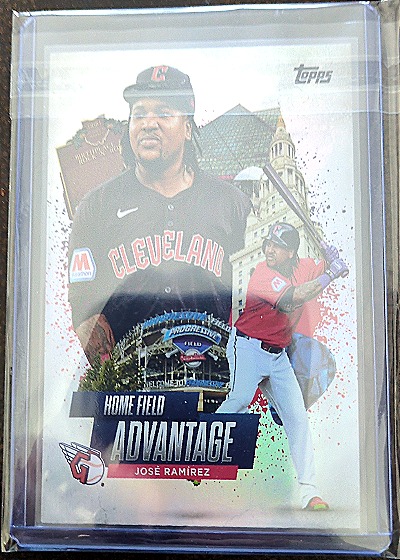 2024 Topps Home Field Advantage #HA-27 José Ramírez — front