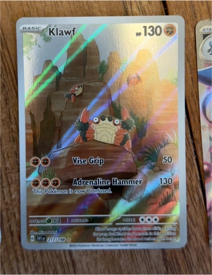 2023 Pokémon SV1 217/198 Klawf — front