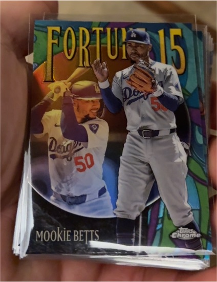 2015 Topps Chrome #15 Mookie Betts — front