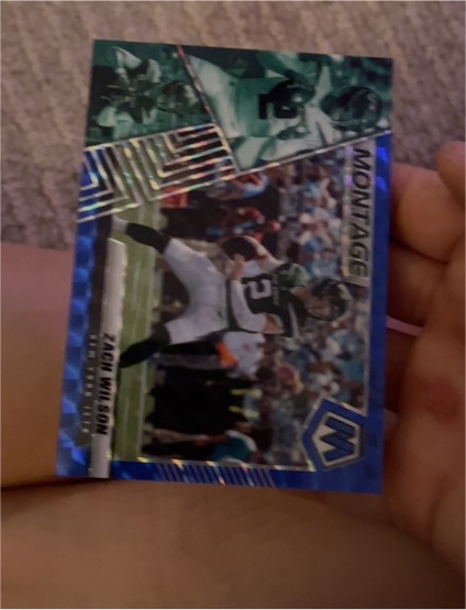 2021 Panini Mosaic #5 Zach Wilson — front