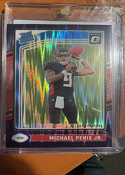 2021 Donruss Optic Rated Rookie #ROOKIE Michael Penix Jr. — front