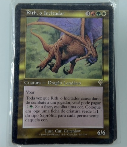 1999 Magic: The Gathering #267 Rith, o Incitador — front