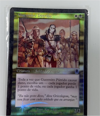 2001 Magic: The Gathering Guerreiro Pútrido — front