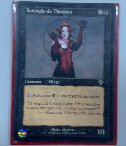 1996 Magic: The Gathering #98 Iniciado do Pântano — front