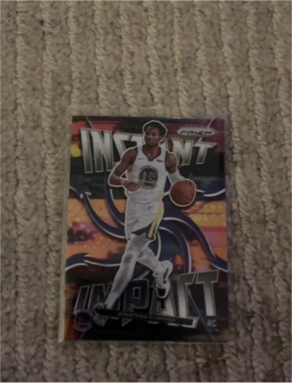 2020 Panini Prizm Instant Impact Jonathan Kuminga RC — front