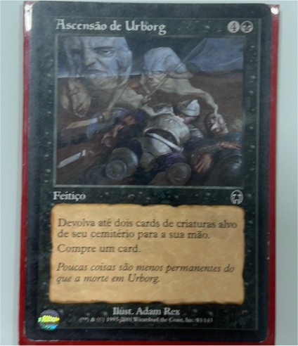 1995 Magic: The Gathering Ascensão de Urborg — front