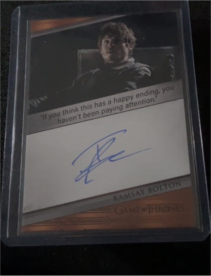 2013 Rittenhouse Game of Thrones #RB1 Ramsay Bolton — front