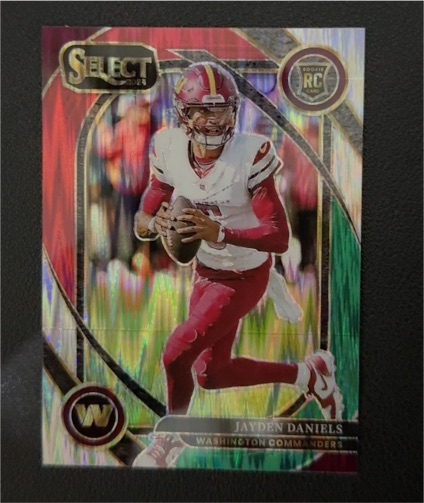 2022 Panini Select #W Jayden Daniels — front