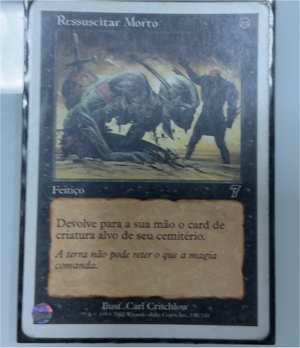 1995 Magic: The Gathering #7 Ressuscitar Morto — front