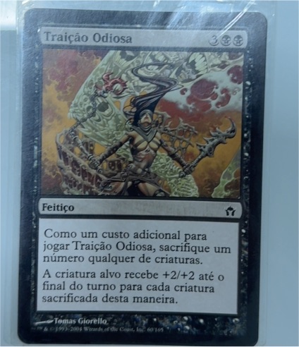 2006 Magic: The Gathering #60 Traição Odiosa — front