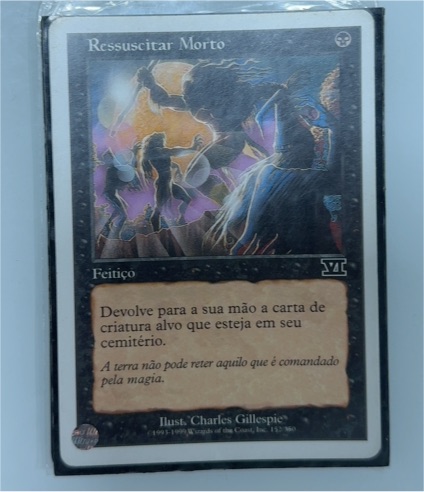 1999 Magic: The Gathering #12 Ressuscitar Morto — front