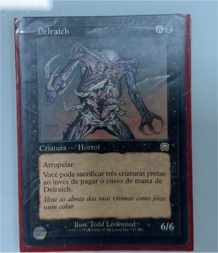 1999 Magic: The Gathering #11 Delraich — front