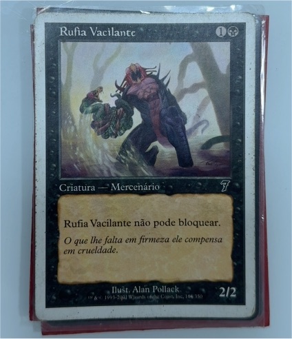 1999 Magic: The Gathering #104 Rufia Vacilante — front
