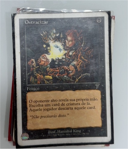 1995 Magic: The Gathering #198 Ostracizar — front