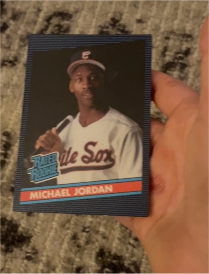 1984 Fleer #Rookie Michael Jordan — front